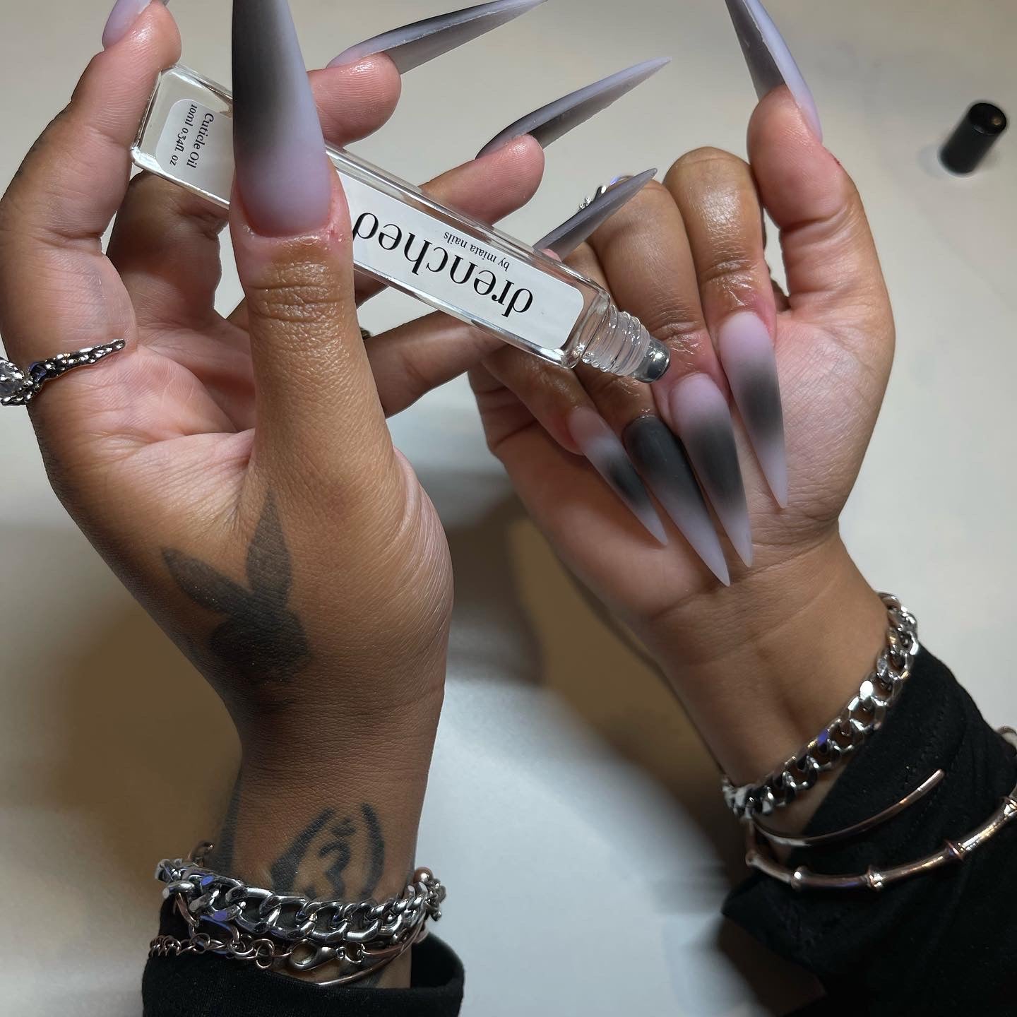 drenched cuticle oil